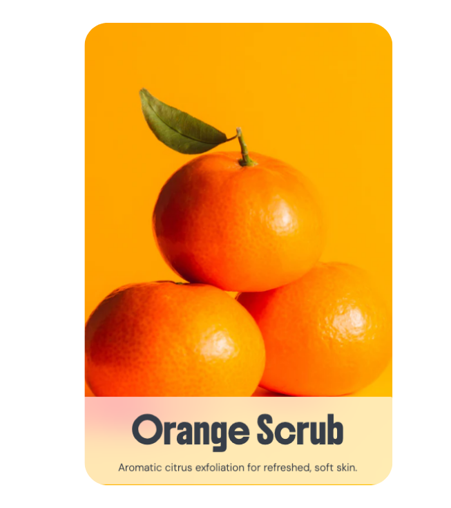 Orange Scrub